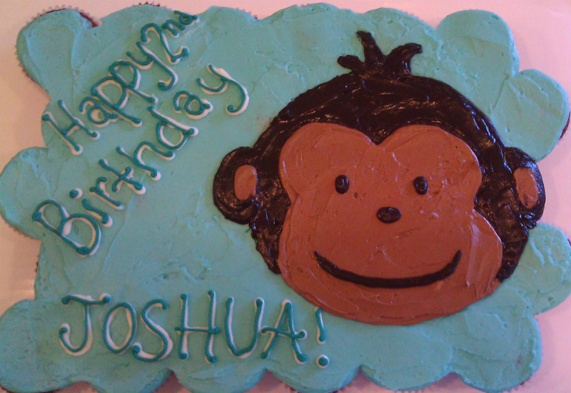 Happy Birthday Cupcake Cake