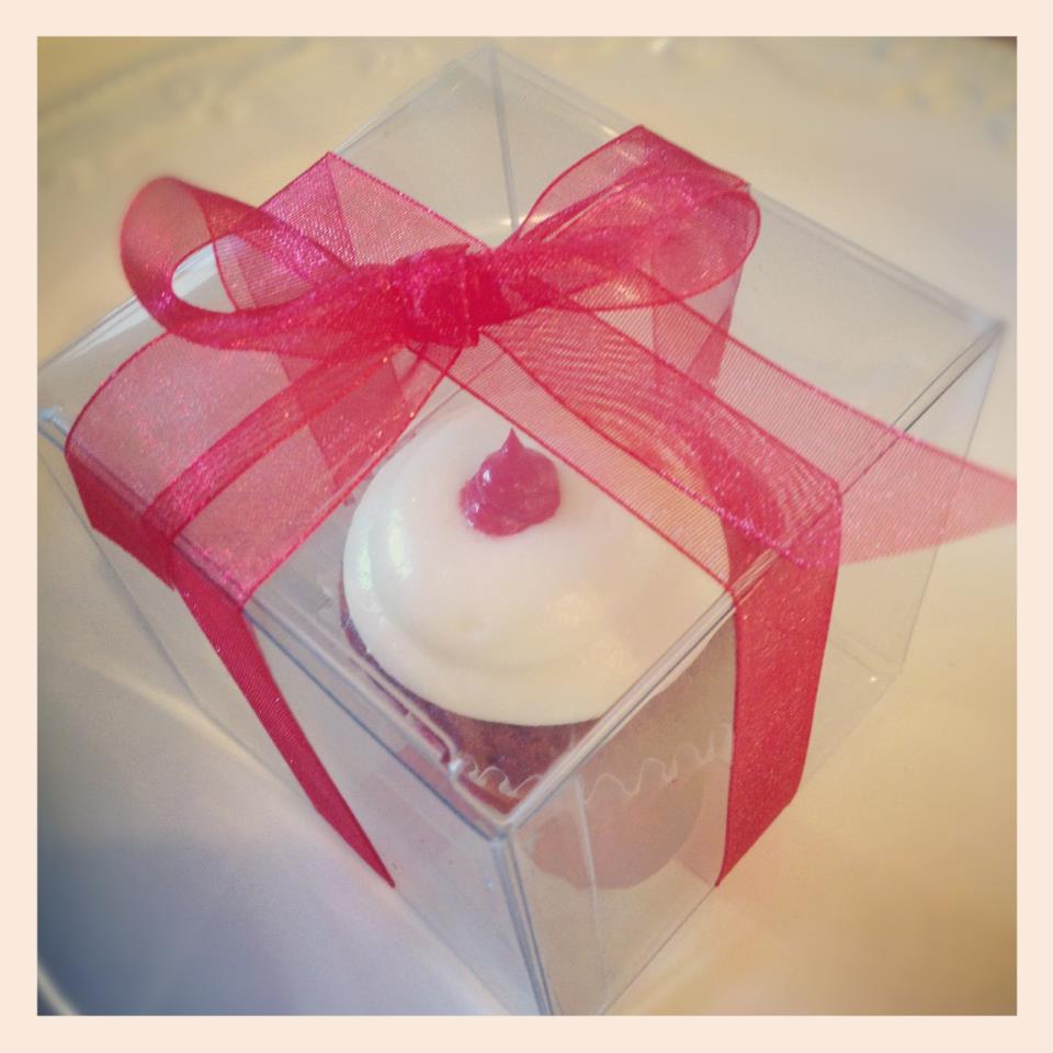 Single Cupcake Favor Box